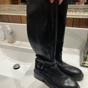Women’s Black Leather Sam Edelman Boots